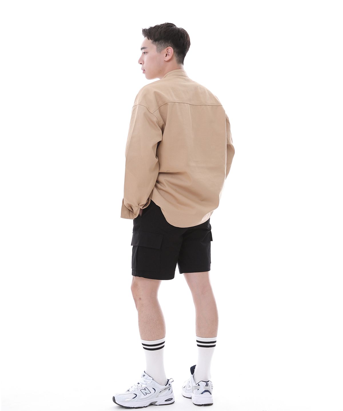 세인트크루(SAINTCREW) 컴포터블 모던 카고쇼츠 CM-1200C 블랙
