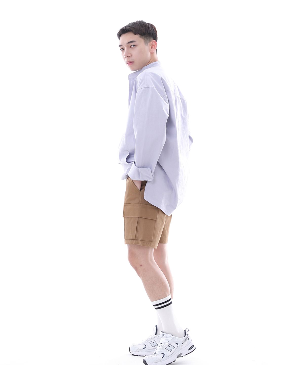 세인트크루(SAINTCREW) 컴포터블 모던 카고쇼츠 CM-1200C 카멜