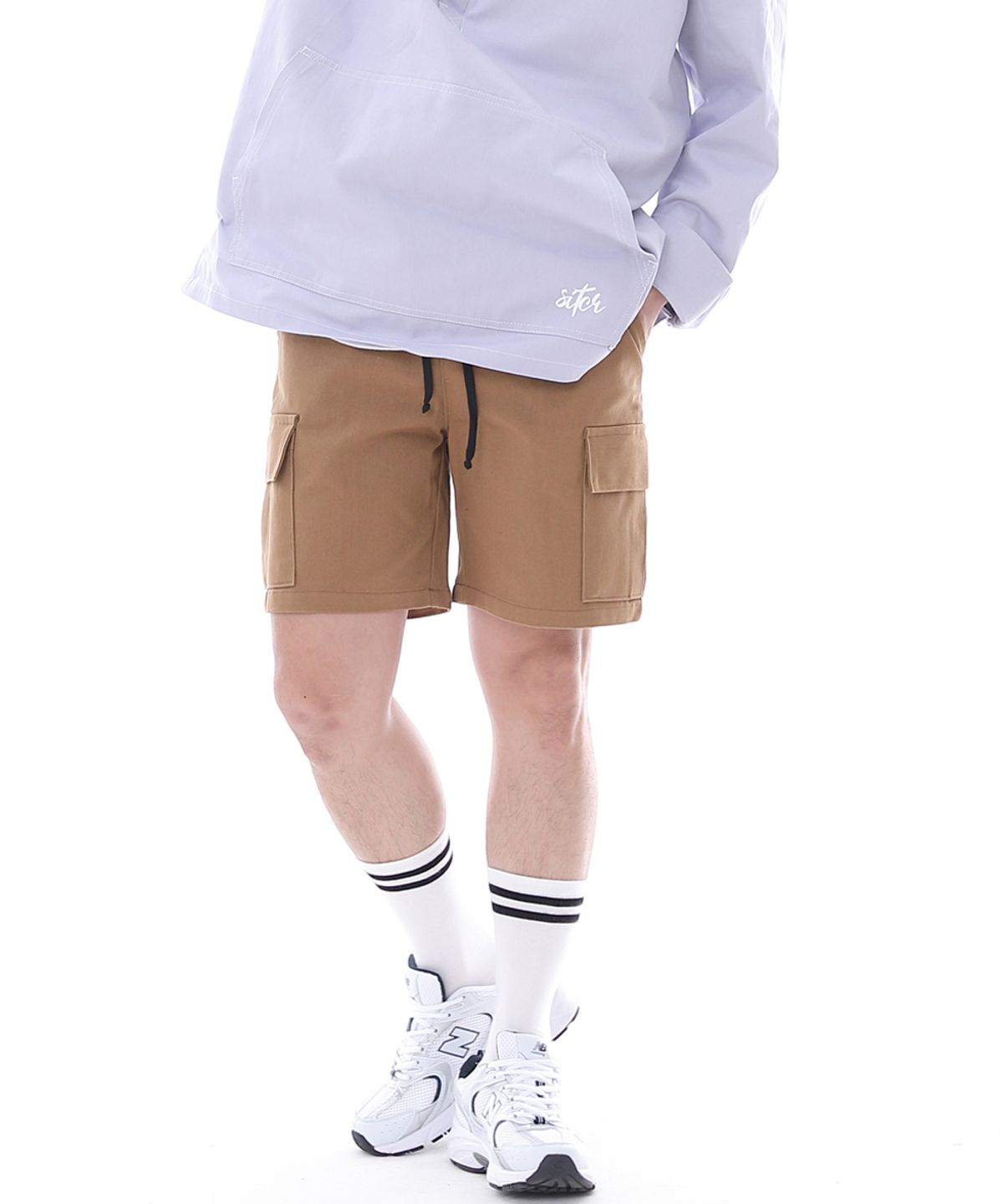 세인트크루(SAINTCREW) 컴포터블 모던 카고쇼츠 CM-1200C 카멜
