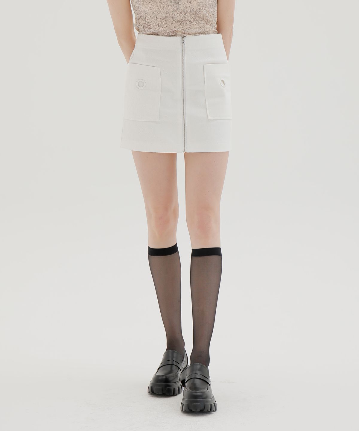 느와(NOIR) Circle Skirt
