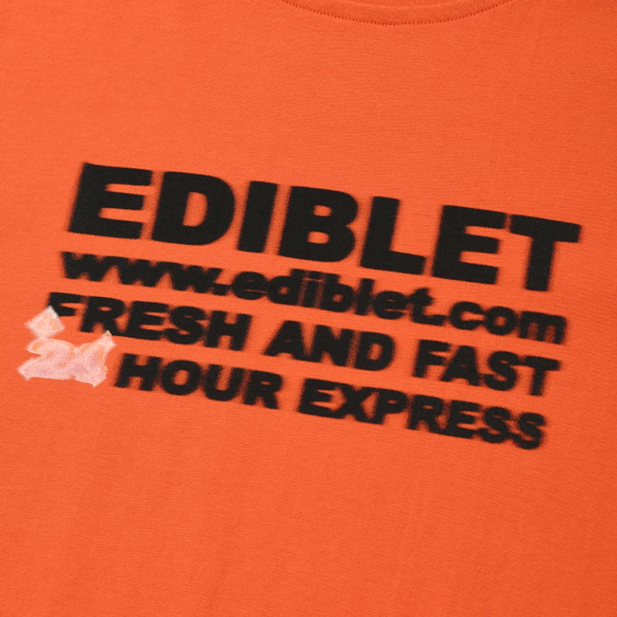 에디블렛(EDIBLET) 익스프레스 프린트 반팔 티셔츠