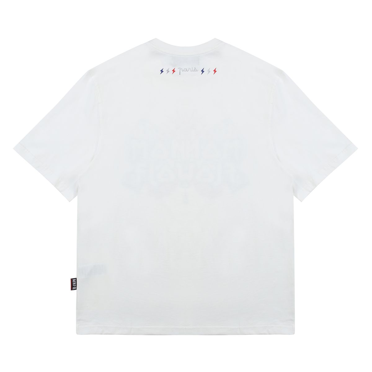 몽키플라워(Monkey Flower) 공용 판타지그래픽 레귤러핏 반팔티셔츠/MM1WTS05U WHITE
