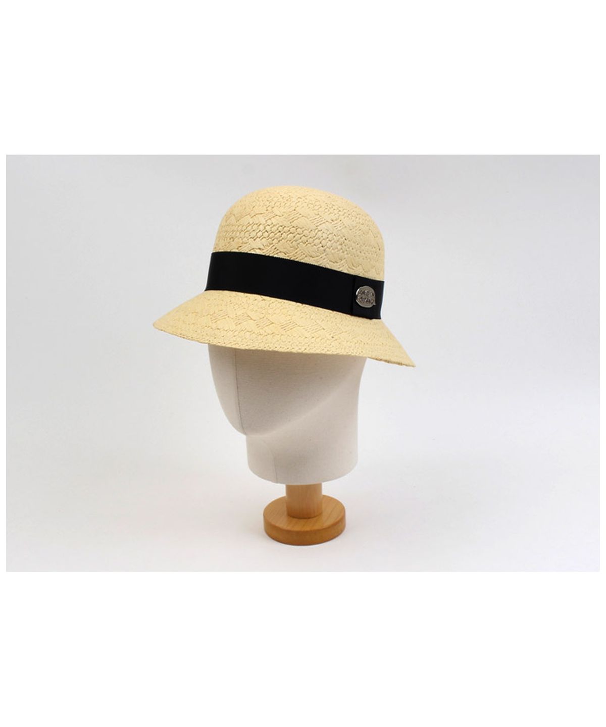 유니버셜 케미스트리(UNIVERSAL CHEMISTRY) SV Modern Summer Raffia Cloche Hat 여름페도라