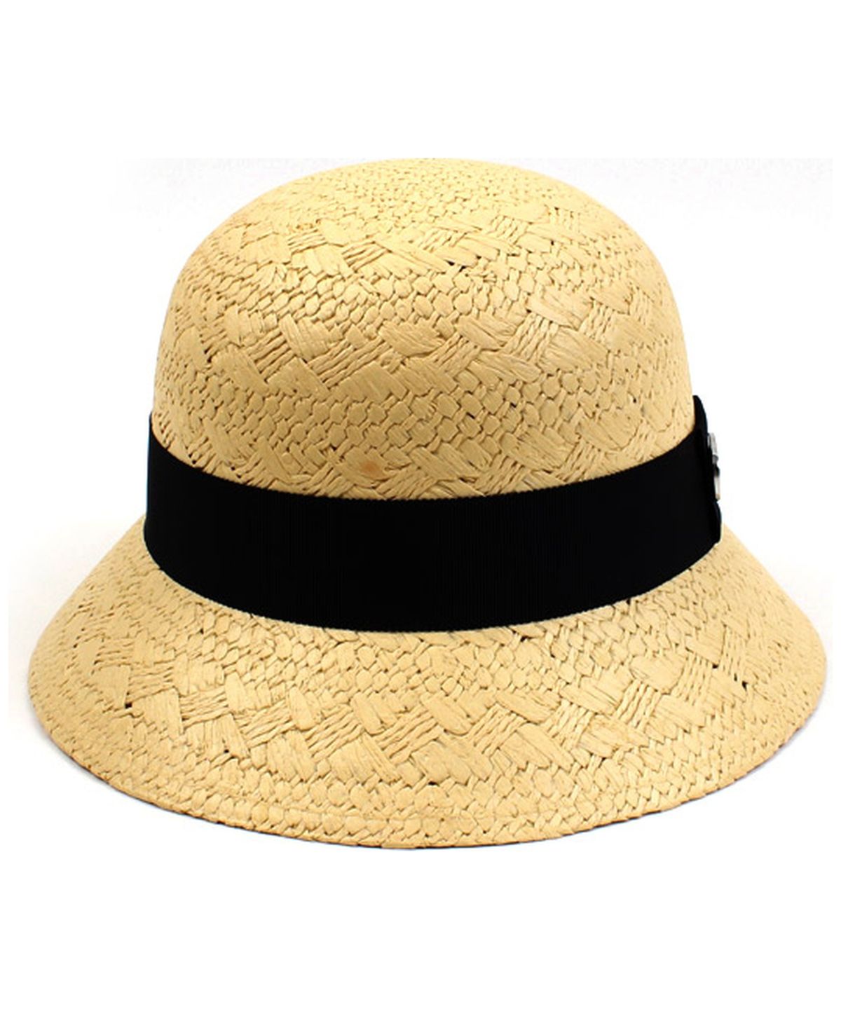 유니버셜 케미스트리(UNIVERSAL CHEMISTRY) SV Modern Summer Raffia Cloche Hat 여름페도라