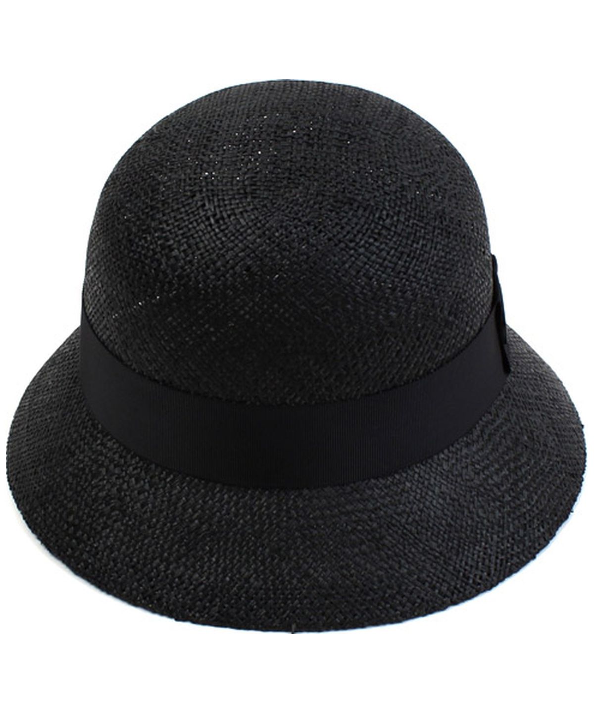 유니버셜 케미스트리(UNIVERSAL CHEMISTRY) BK Thunder Bau Black Cloche Hat 여름페도라