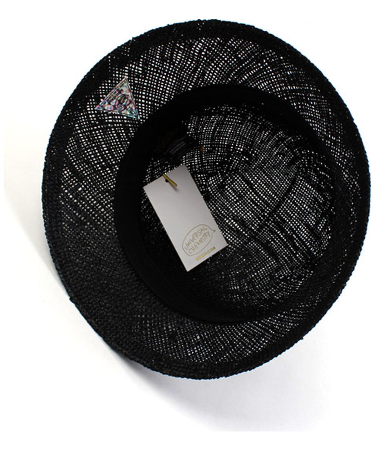 유니버셜 케미스트리(UNIVERSAL CHEMISTRY) BK Thunder Bau Black Cloche Hat 여름페도라