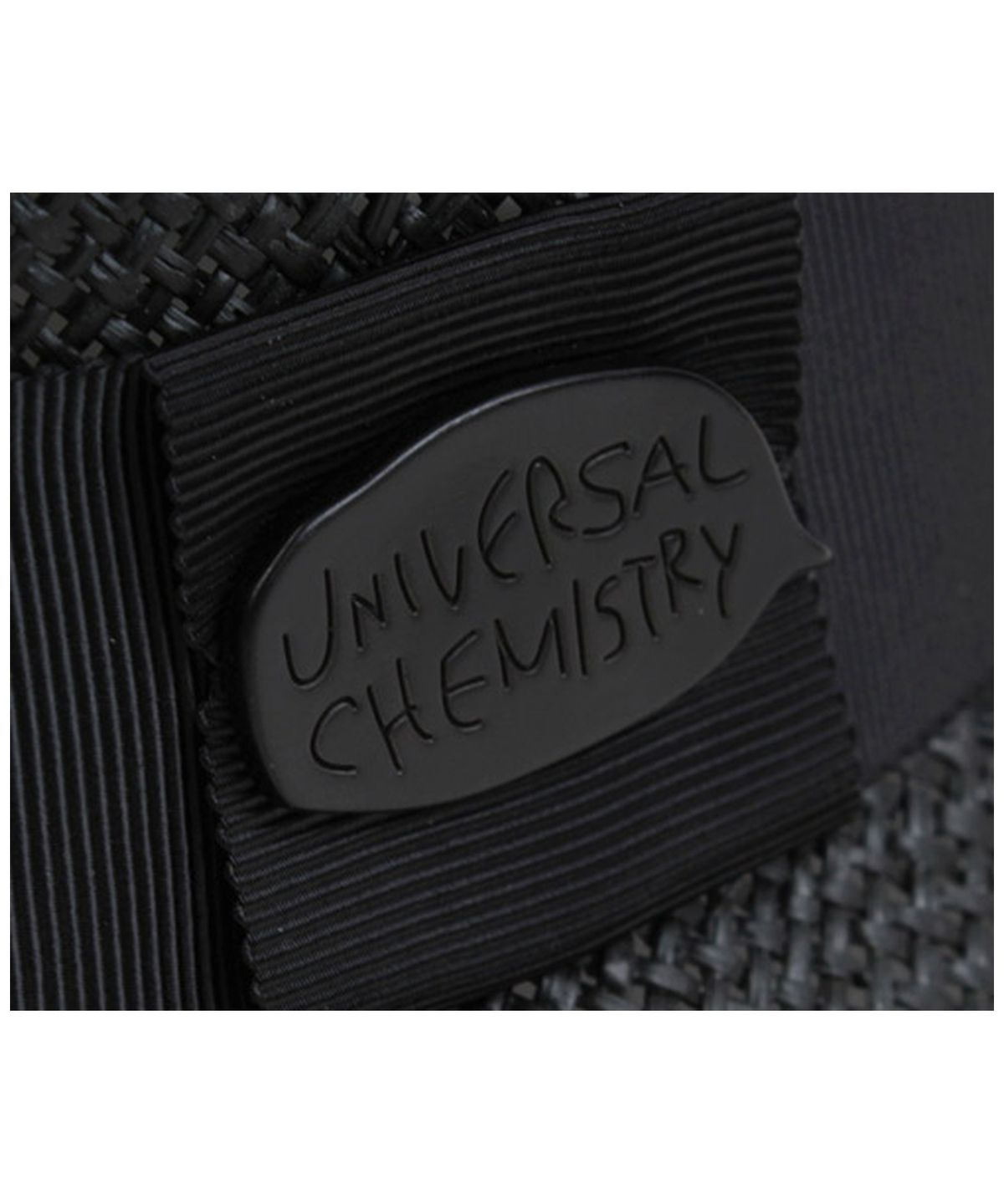 유니버셜 케미스트리(UNIVERSAL CHEMISTRY) BK Thunder Bau Black Cloche Hat 여름페도라