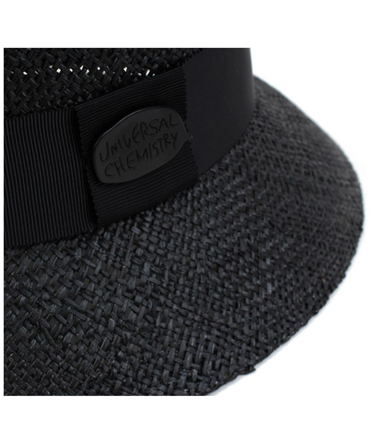 유니버셜 케미스트리(UNIVERSAL CHEMISTRY) BK Thunder Bau Black Cloche Hat 여름페도라