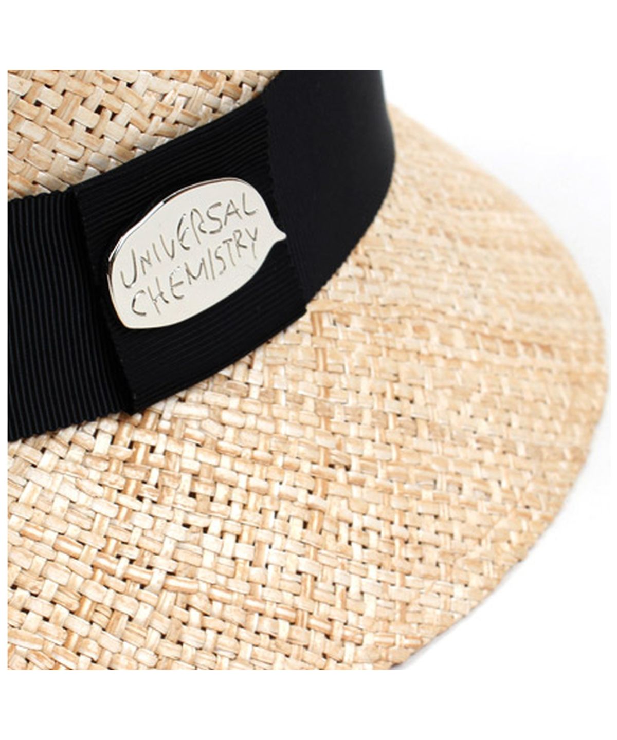 유니버셜 케미스트리(UNIVERSAL CHEMISTRY) SV Thunder Bau Beige Cloche Hat 여름페도라
