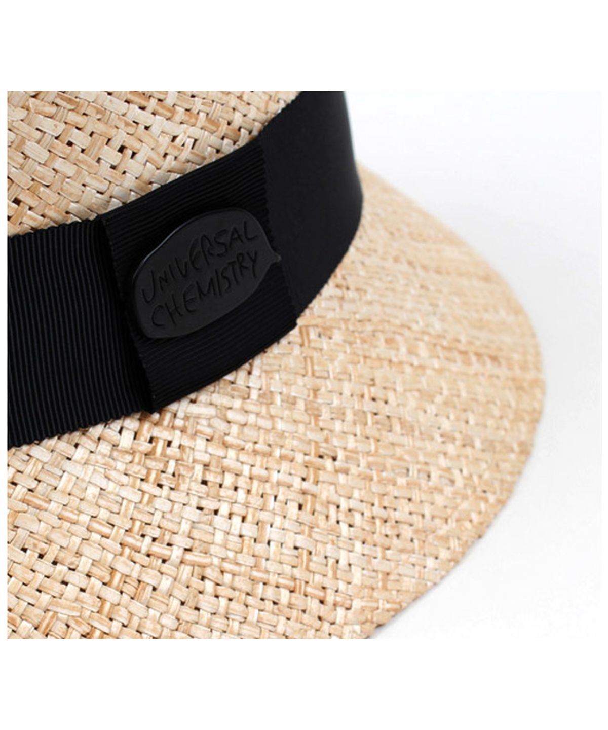 유니버셜 케미스트리(UNIVERSAL CHEMISTRY) BK Thunder Bau Beige Cloche Hat 여름페도라