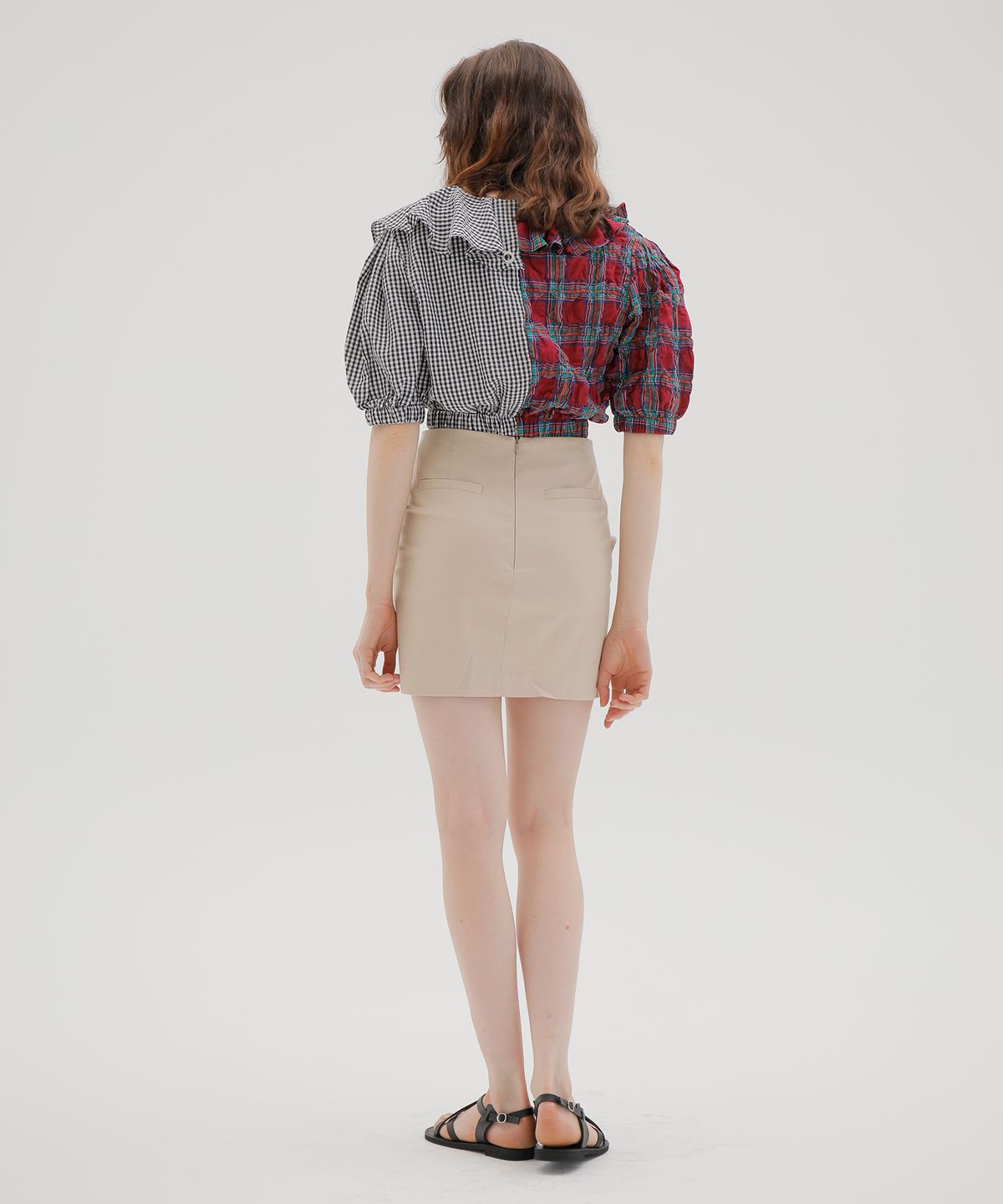 느와(NOIR) LR Skirt