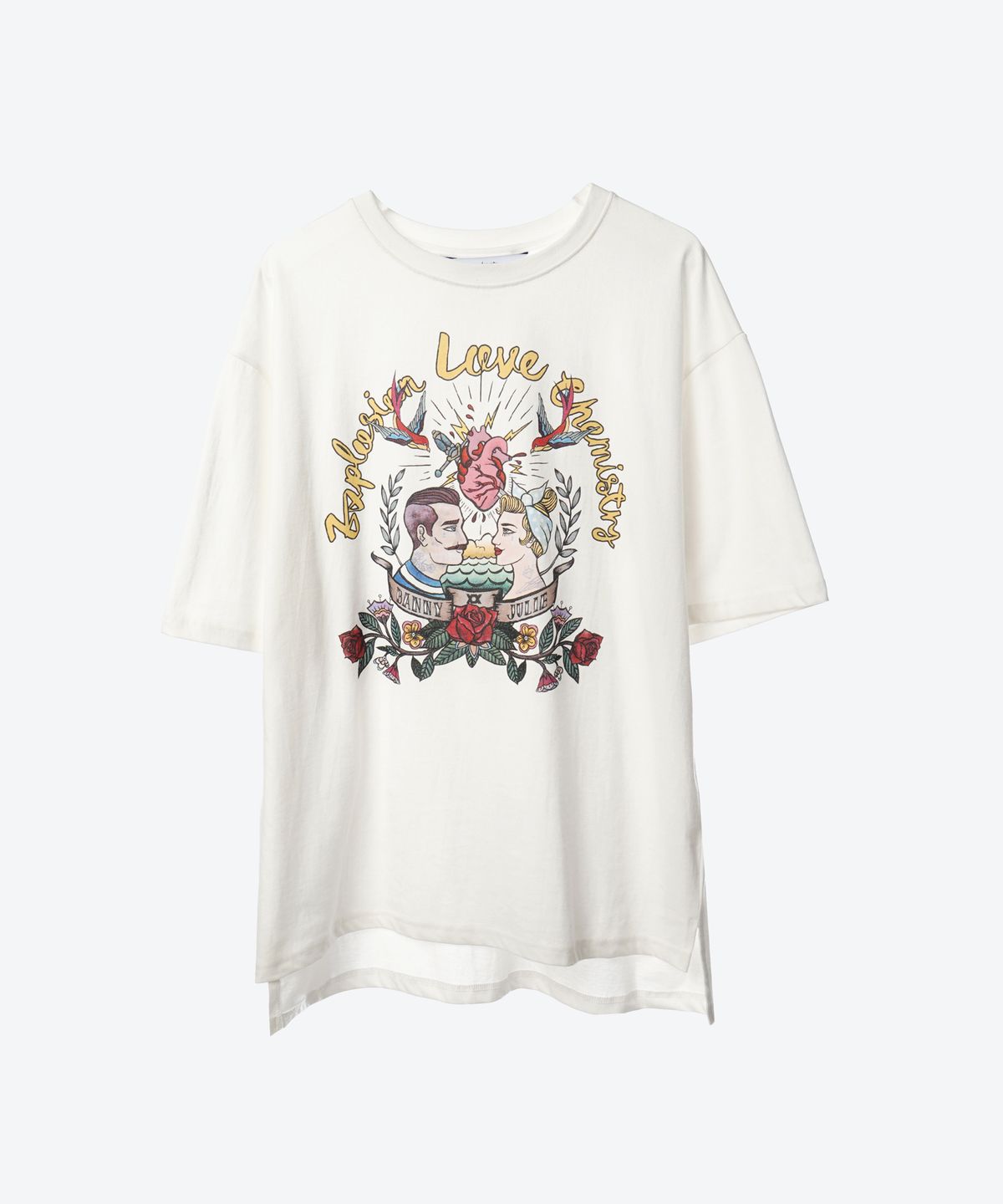 언티지(UNTAGE) 올드스쿨 프린트 오버사이즈 티셔츠(UNISEX)_UTT-ST14
