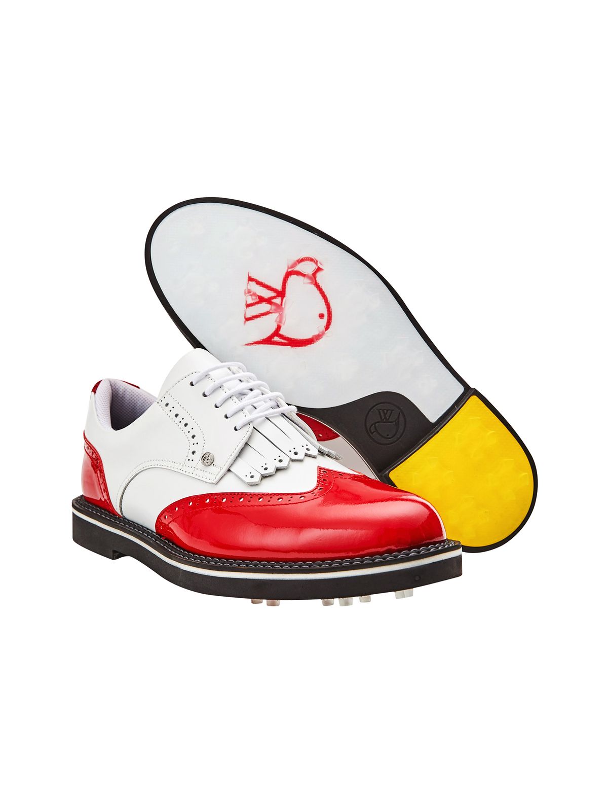 아베스골프(AVVES GOLF) 피닉스 레드 남녀공용 클래식골프화