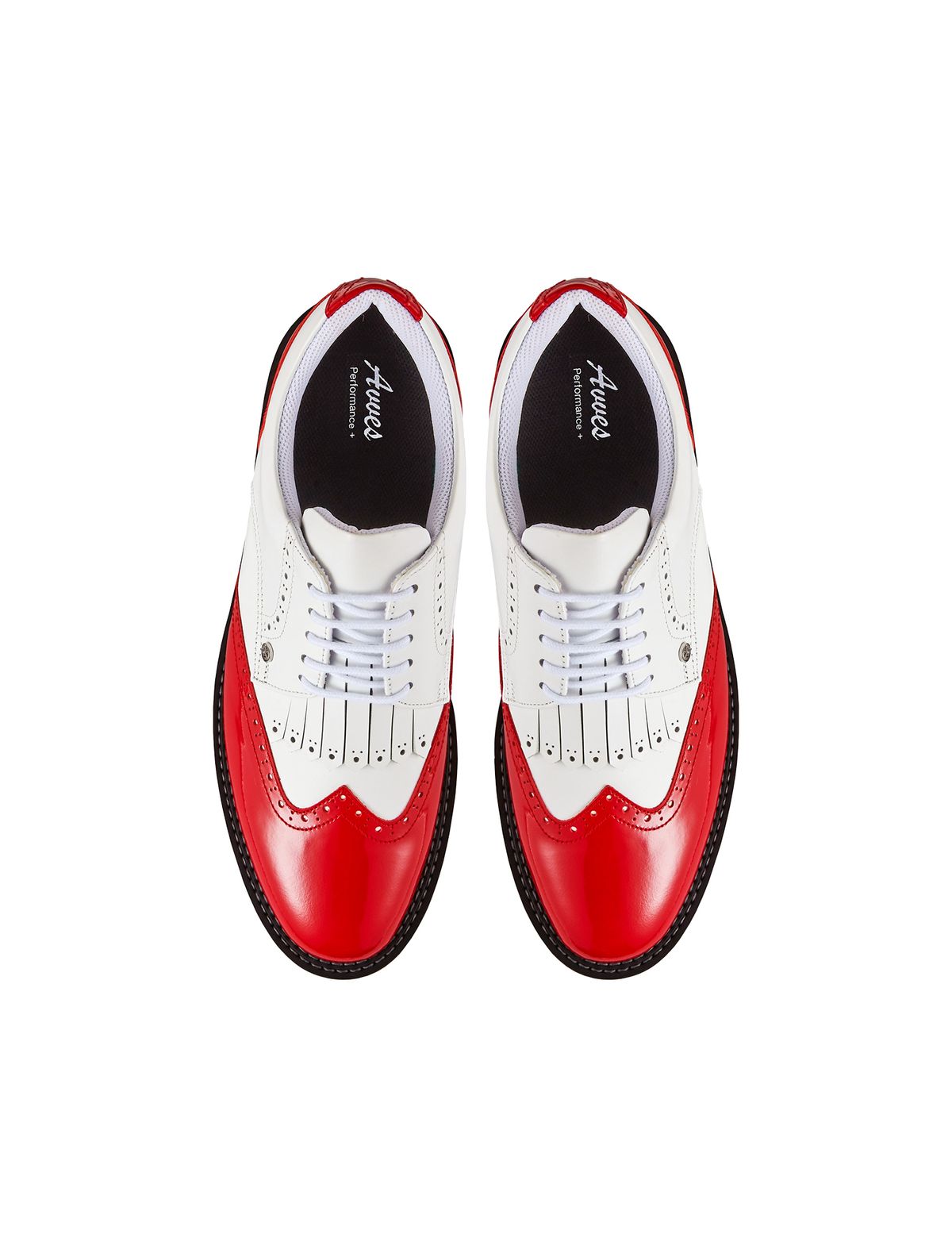 아베스골프(AVVES GOLF) 피닉스 레드 남녀공용 클래식골프화