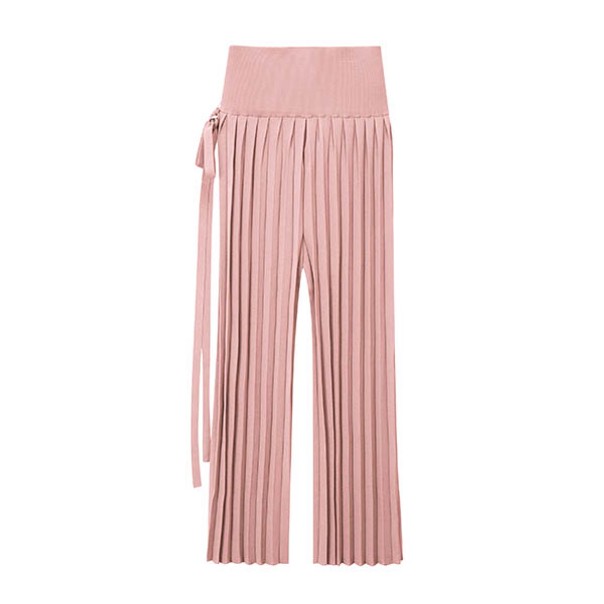 조셉앤스테이시(JOSEPH&STACEY) Pleats Flight Pants Long 38 Strawberry Milk