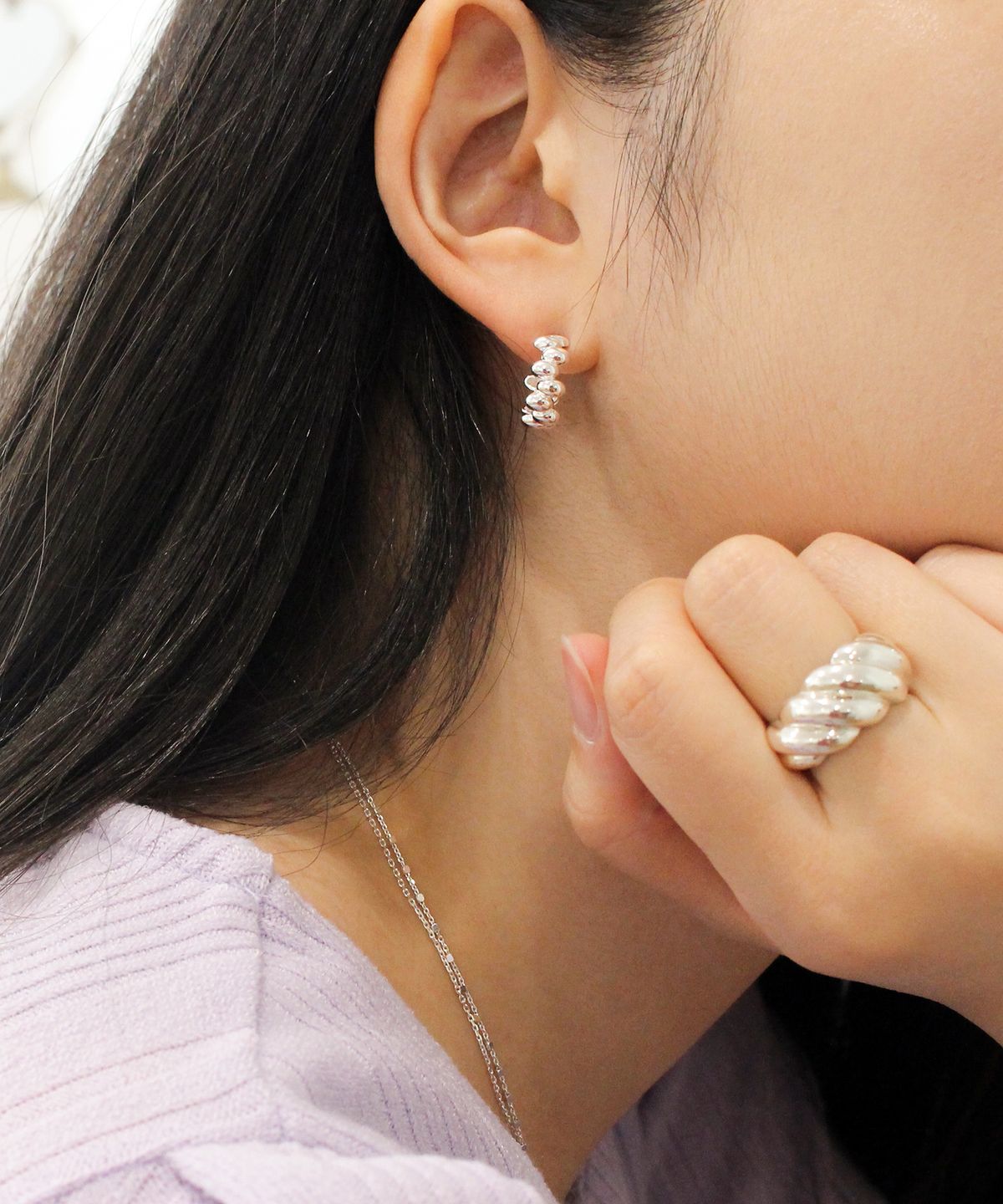 메이딘리(MADIN'LY) Coque 1 earring