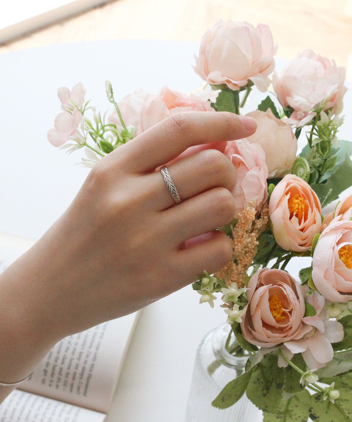 메이딘리(MADIN'LY) Laurier ring