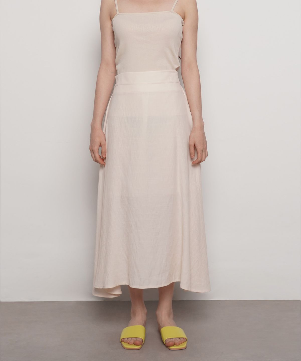 에이본(THE-ABON) W27 tu iong flared skirt mint