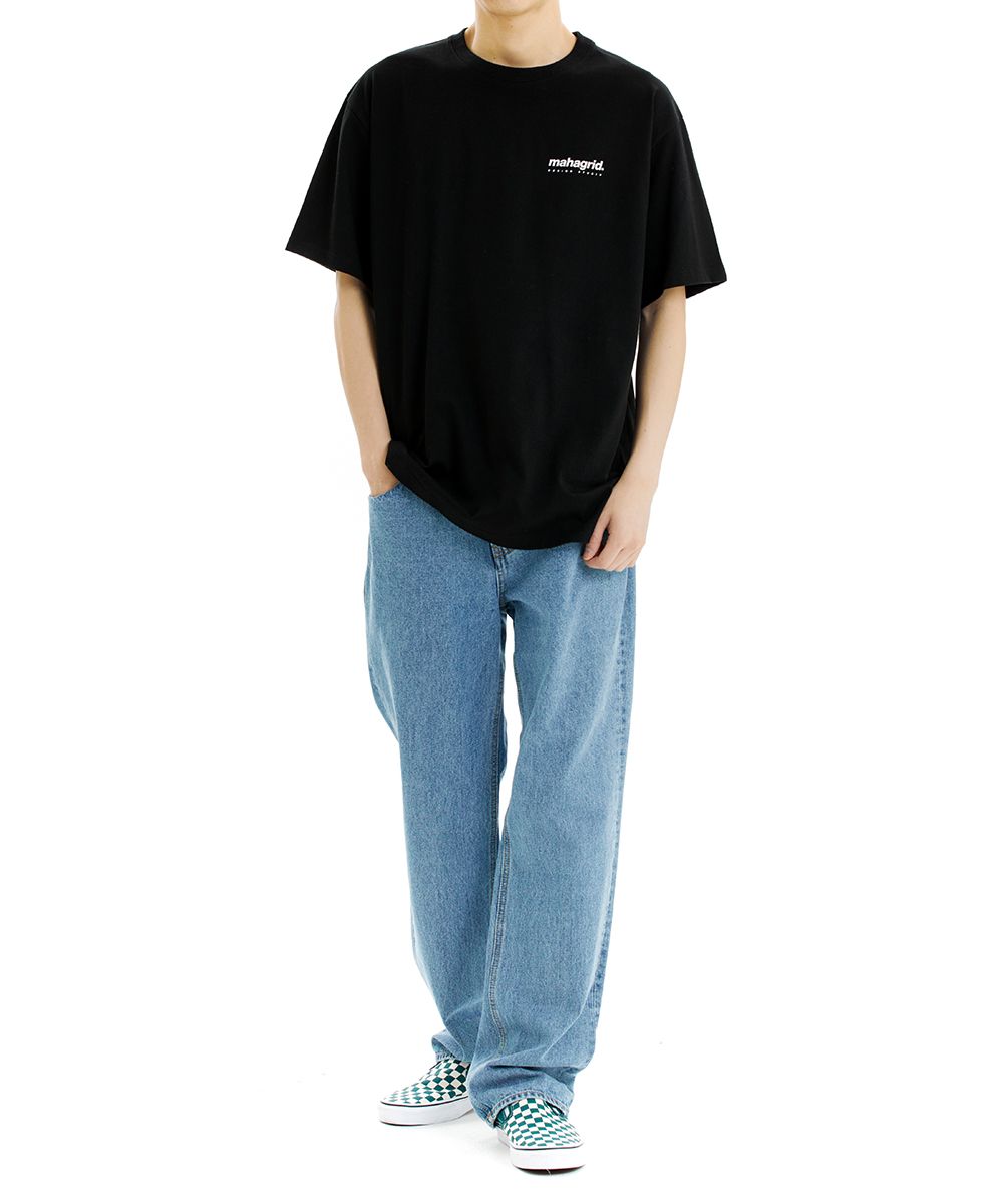 【mahagrid】23SS★ OVERLAP TEE MUSINSA | MAHAGRID 2 PACK SS TEE WHITE/BLACK(MG2EMMT599A)