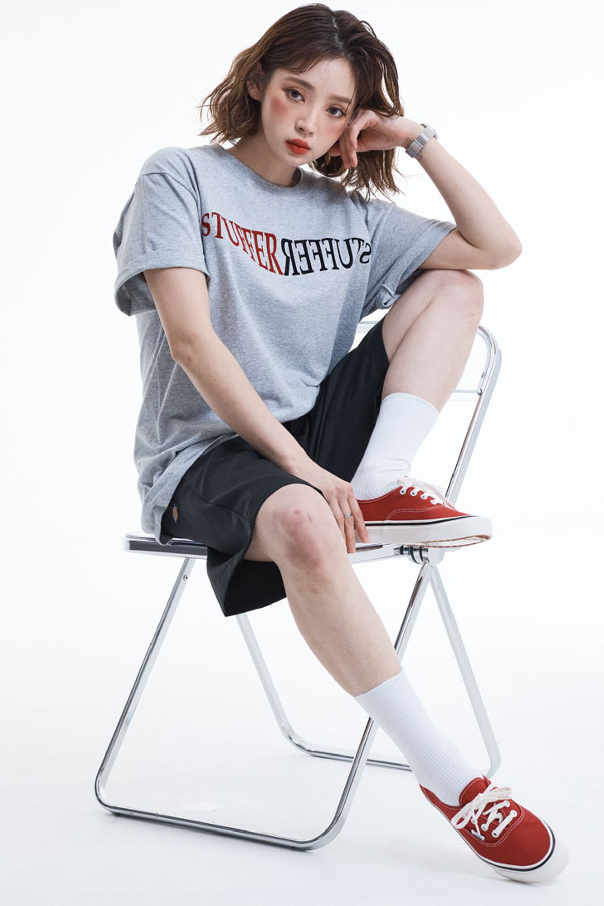 스터퍼(STUFFER) Reverse T-shirts