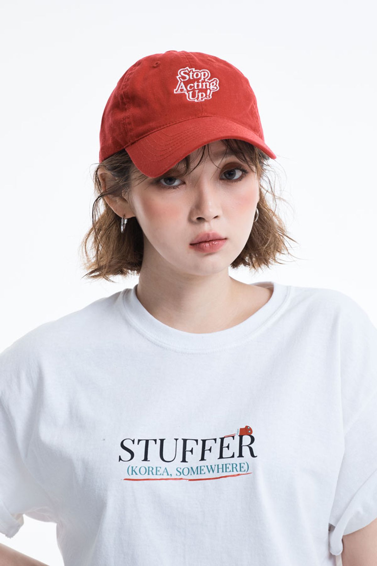 스터퍼(STUFFER) 대한민국어딘가 T-shirts