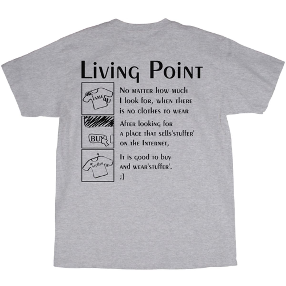 스터퍼(STUFFER) Living point T-shirts
