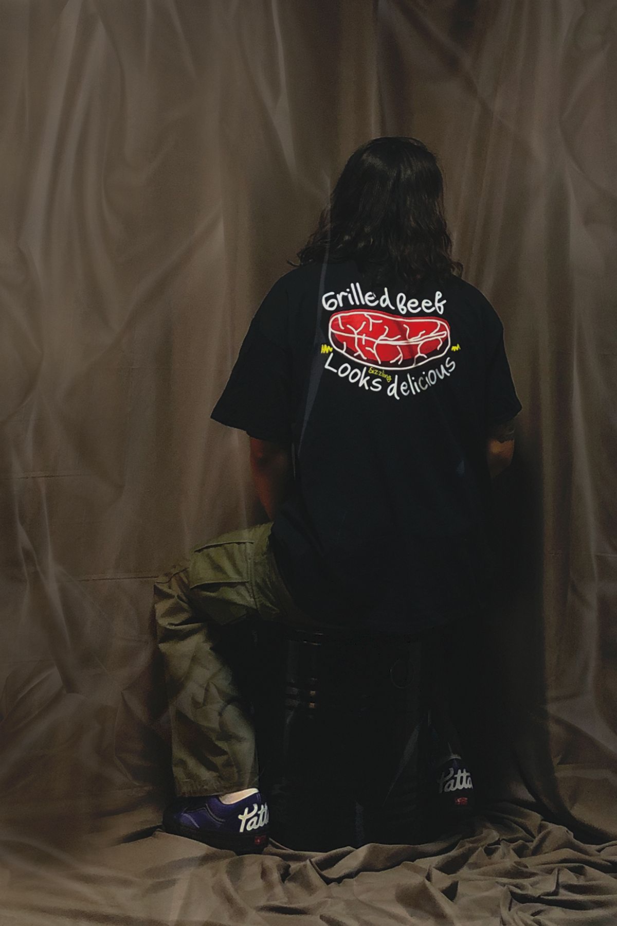 스터퍼(STUFFER) 소고기 구워먹기 T-shirts