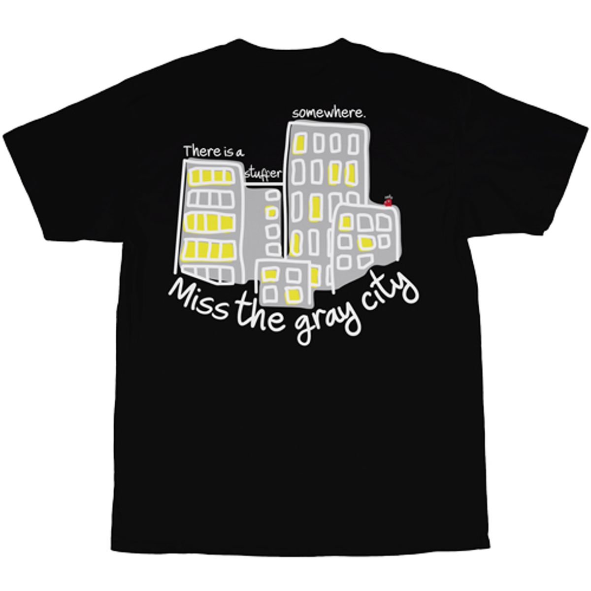 스터퍼(STUFFER) 회색도시 그리워하기 T-shirts