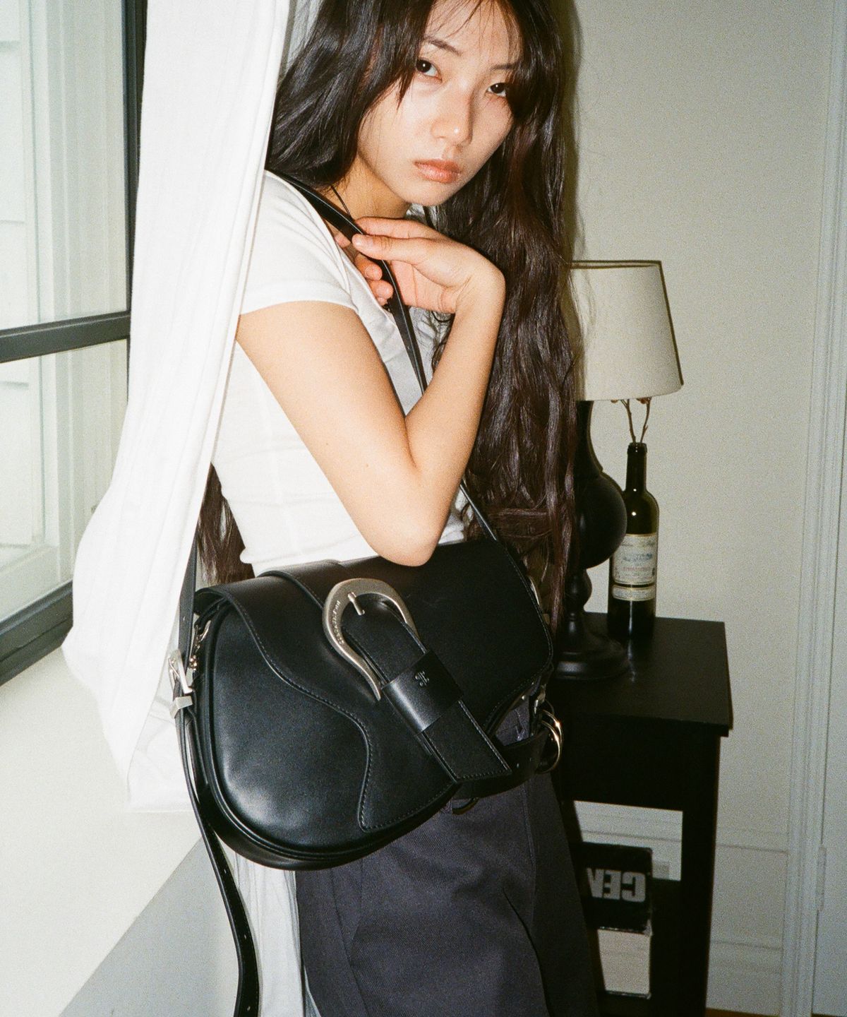 이우가마카라스(IUGAMAKARAS) H-Buckle Holster Bag