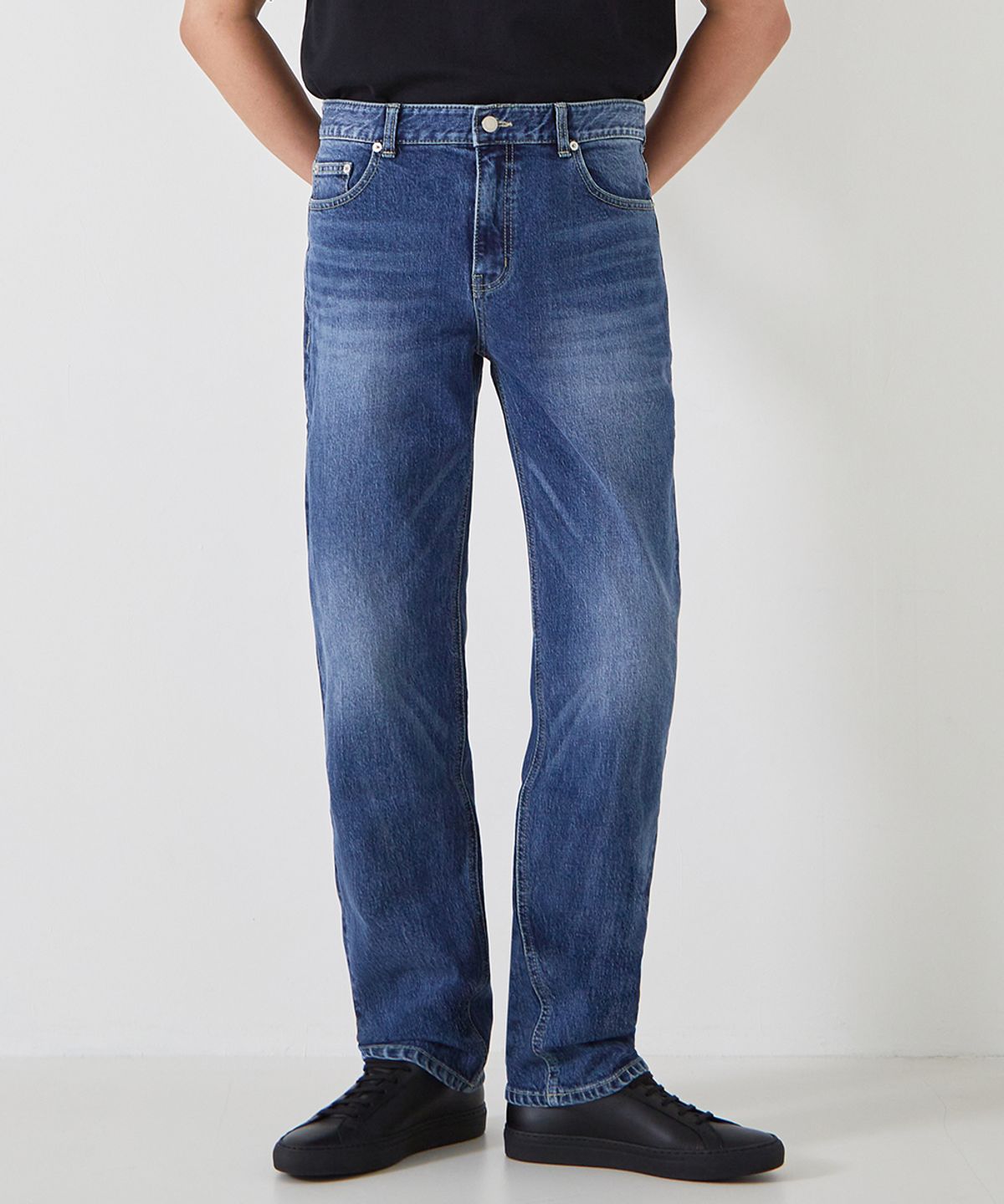 오너(OWNER) Straight fit premium jeans xavier blue [Turkey denim]