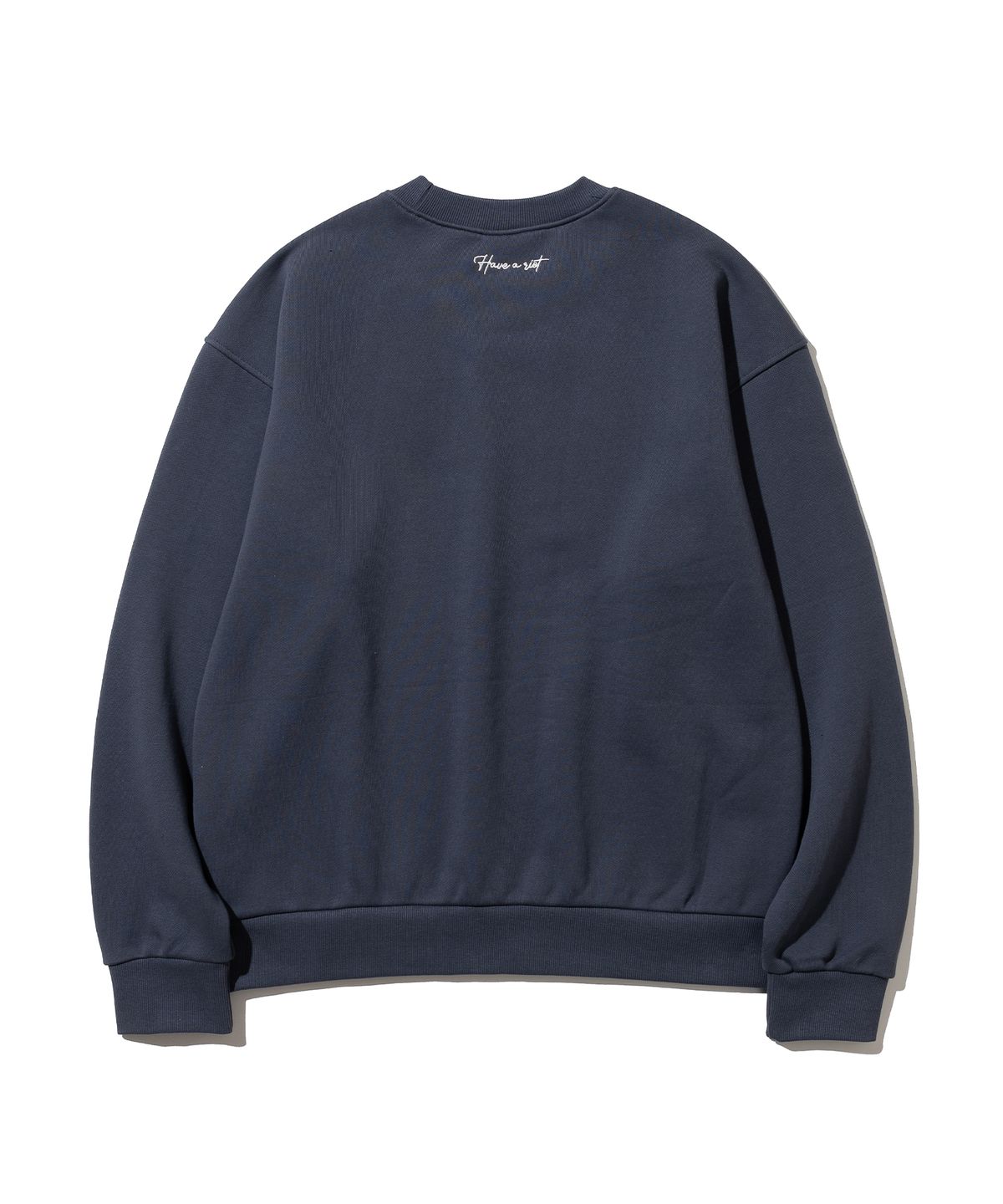 프라이빗라이엇(PRIVATE RIOT) Romantic Blue Sweatshirt (Bluegray)