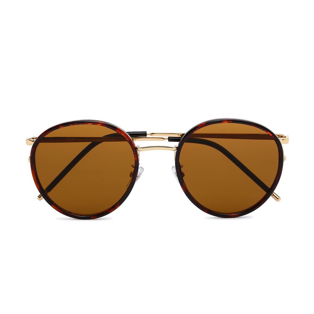 알로아이웨어(ALO EYEWEAR) [ALO] AL4902A 1814G 레오파드 브라운 솔텍스 라운드 선글라스
