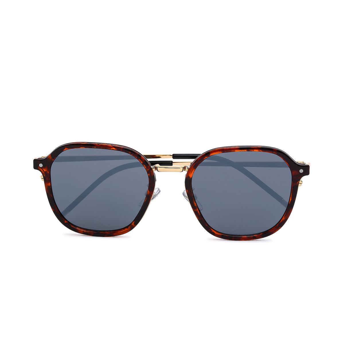 알로아이웨어(ALO EYEWEAR) AL4903A 1814G  버스트 스퀘어 레오파드 선글라스