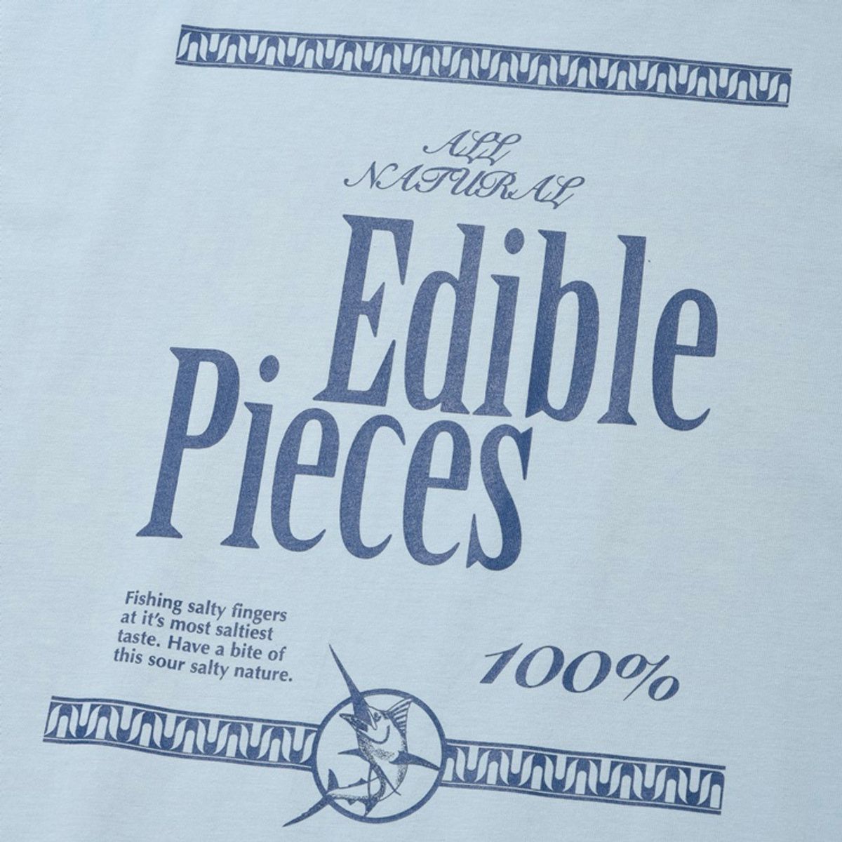 에디블렛(EDIBLET) 에디블 피스 프린트 티셔츠