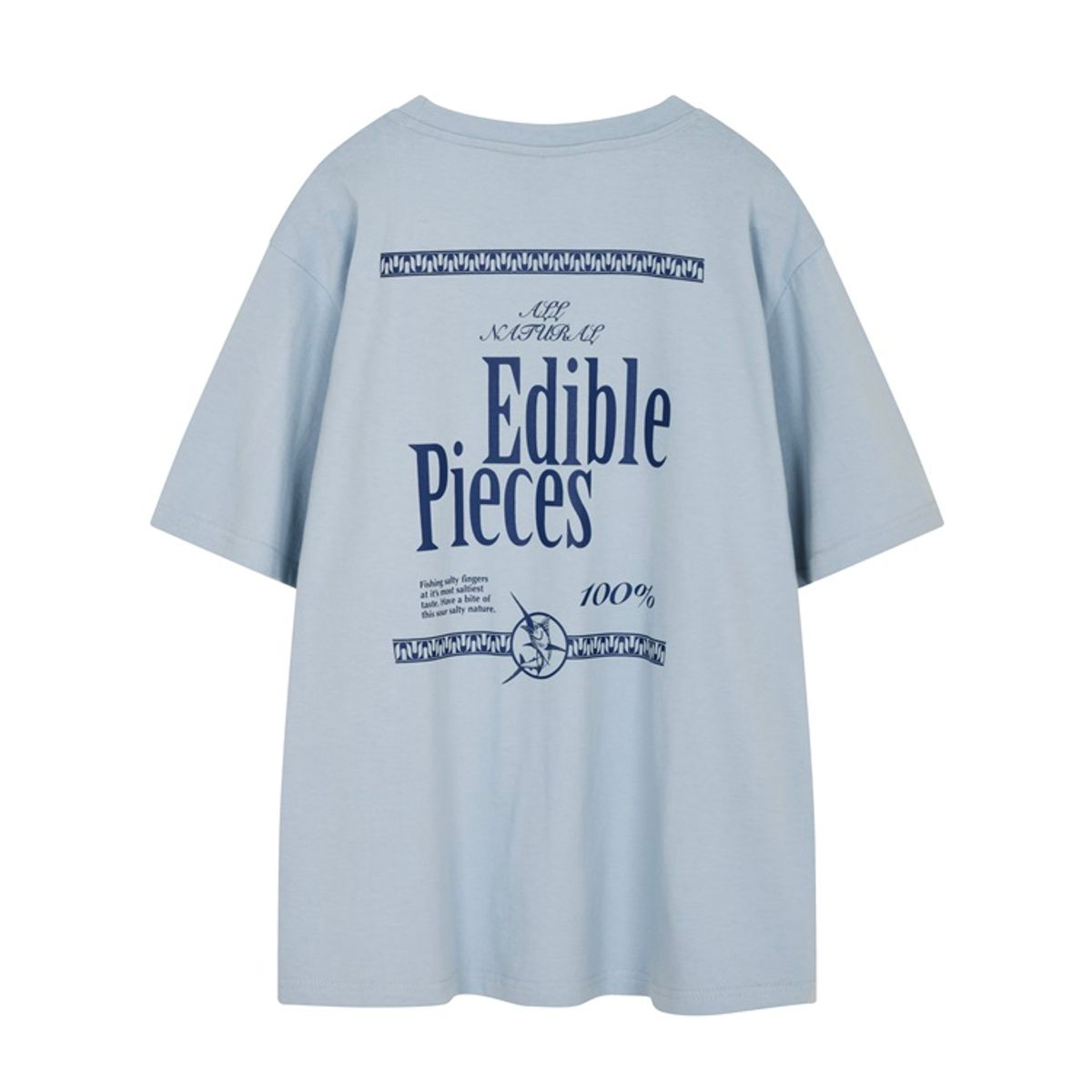 에디블렛(EDIBLET) 에디블 피스 프린트 티셔츠
