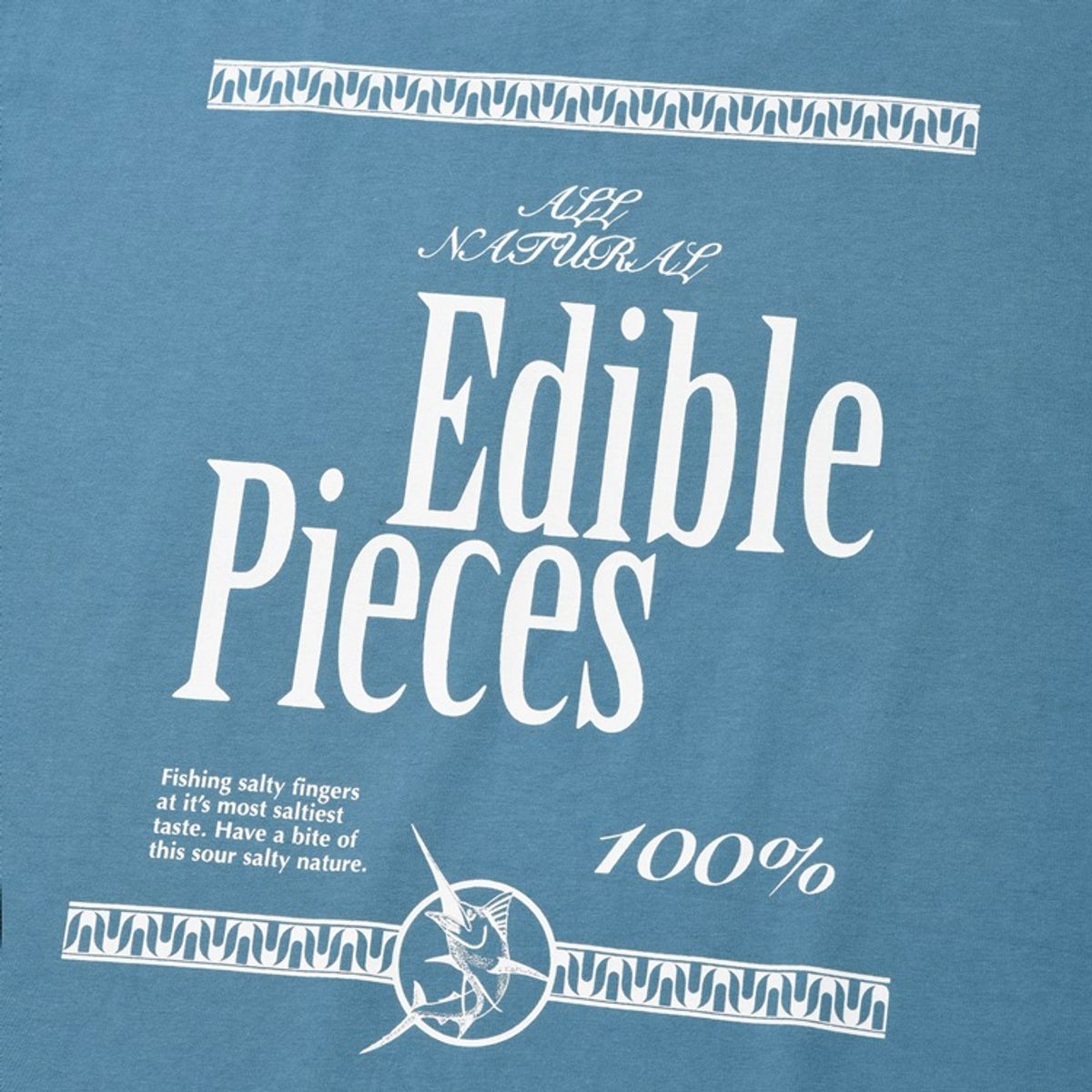 에디블렛(EDIBLET) 에디블 피스 프린트 티셔츠