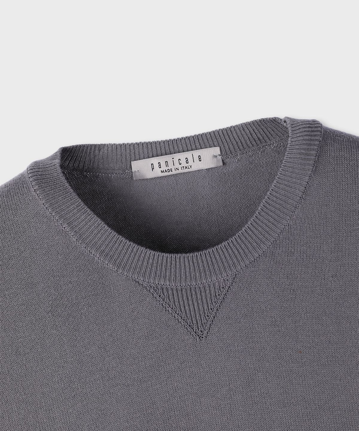 빠니깔레(PANICALE) 워싱 소프트 코튼 니트 4 COLOR