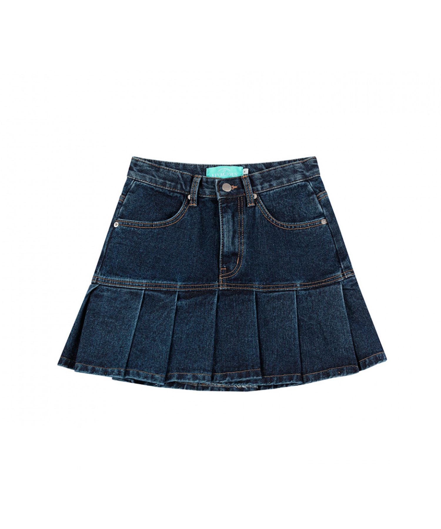 [AVANDRESS] PLEATS DENIM Skirt 全3色 MUSINSA | AVANDRESS PLEATS DENIM SKIRT BLACK