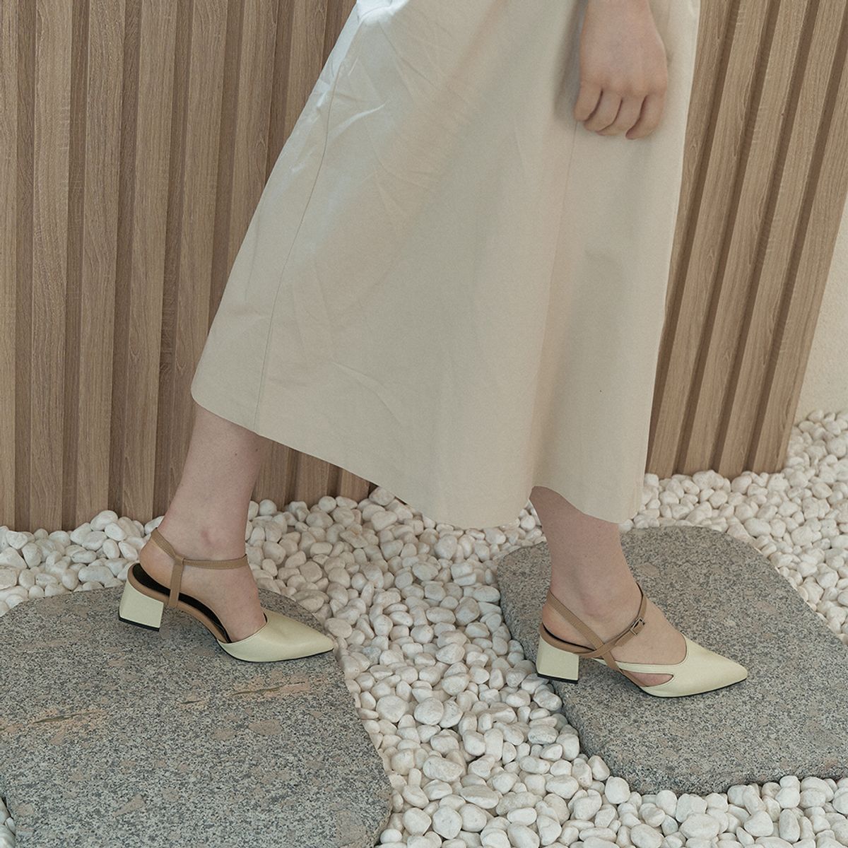 케리제이드(KERRIJADE) Teapot Slingback_LightGreen