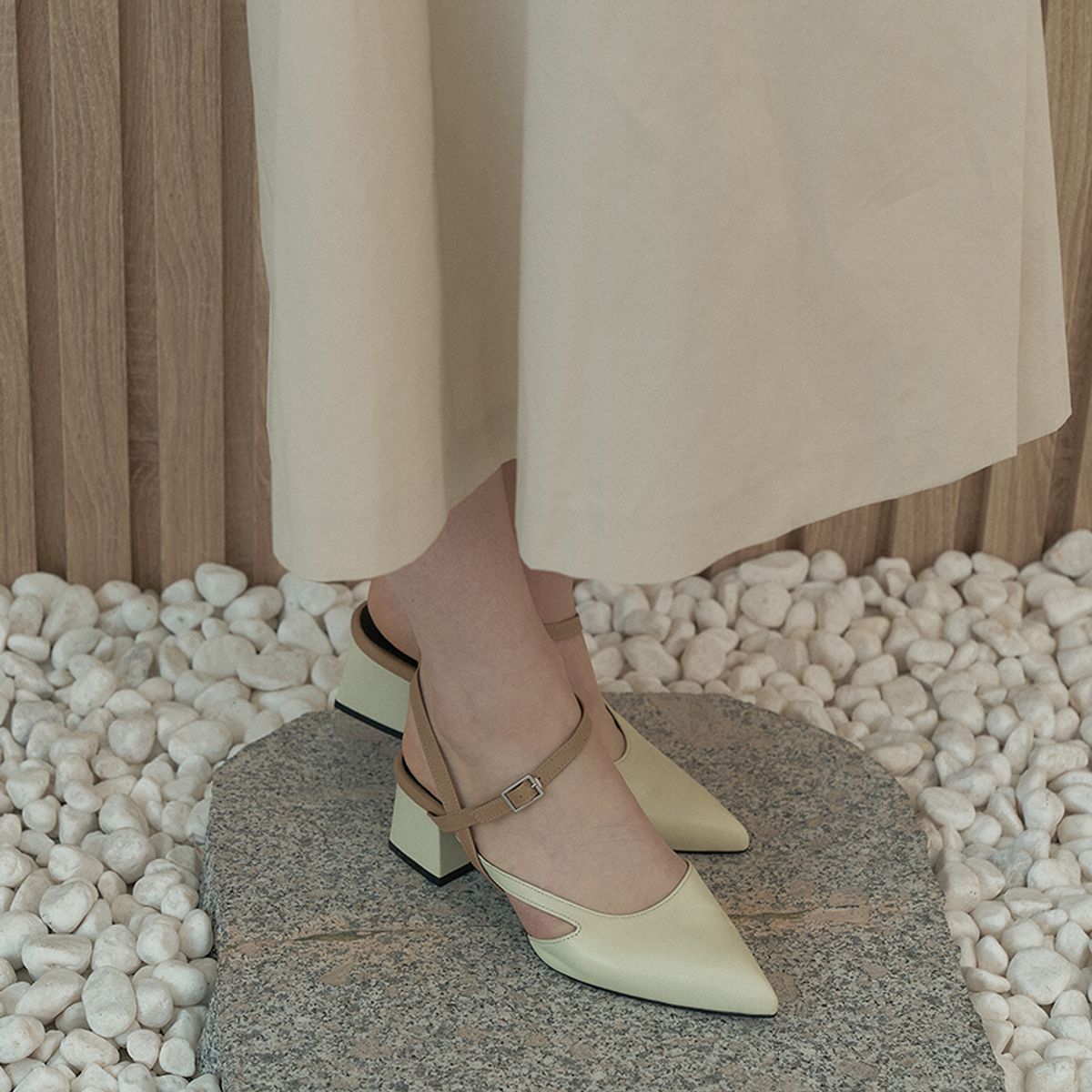 케리제이드(KERRIJADE) Teapot Slingback_LightGreen