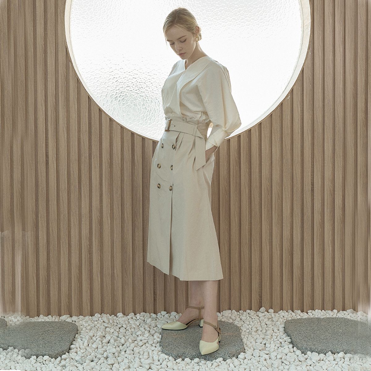 케리제이드(KERRIJADE) Teapot Slingback_LightGreen