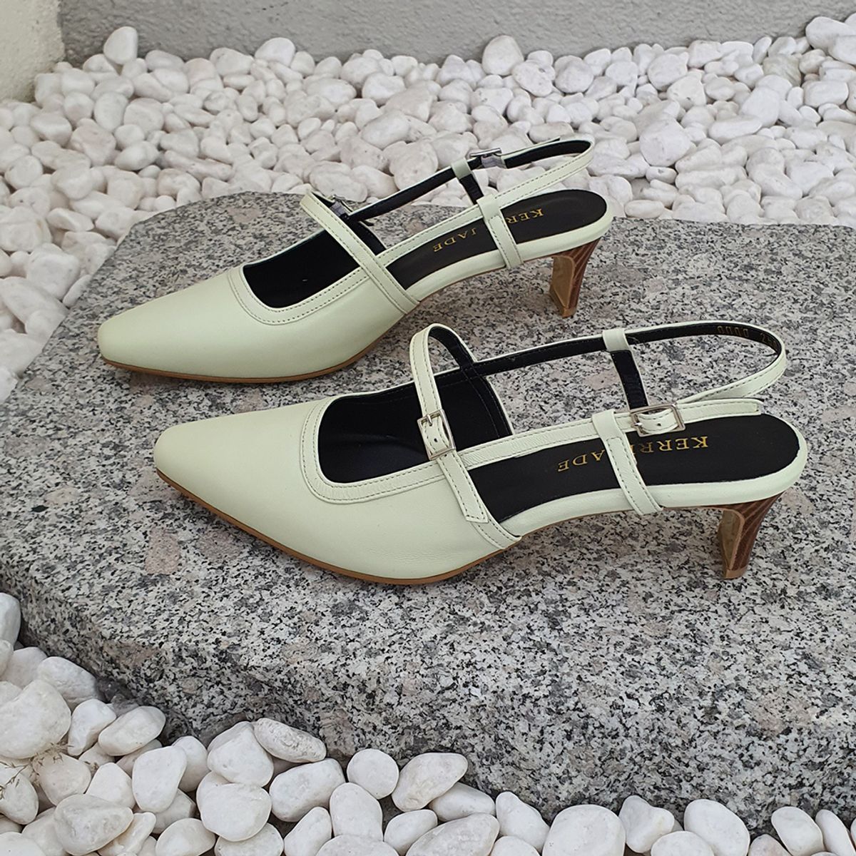케리제이드(KERRIJADE) Popping Candy Slingback_LightGreen