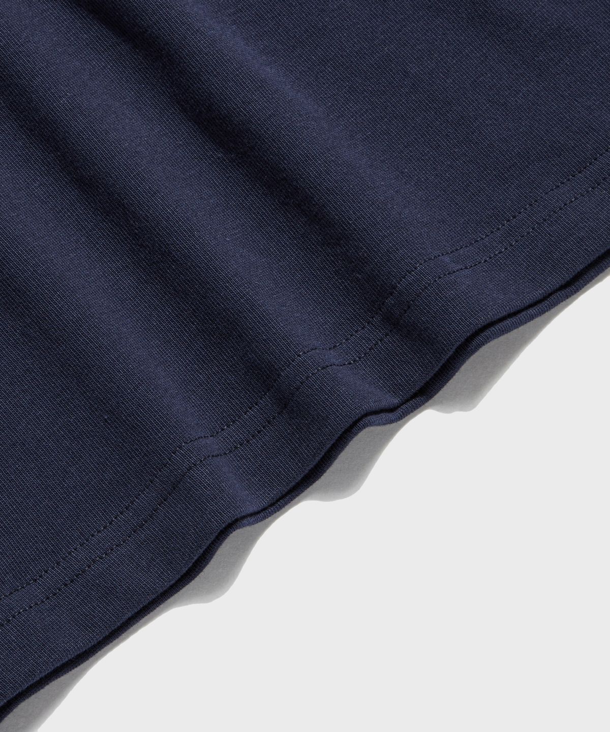 브론슨(BRONSON) Vintage Short Sleeve Henley Tee Navy