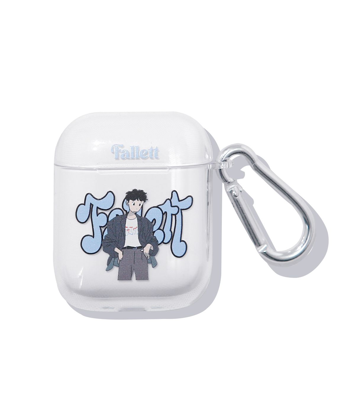 팔렛(FALLETT) [FallettX윤재안] OOTD 에어팟 케이스 클리어