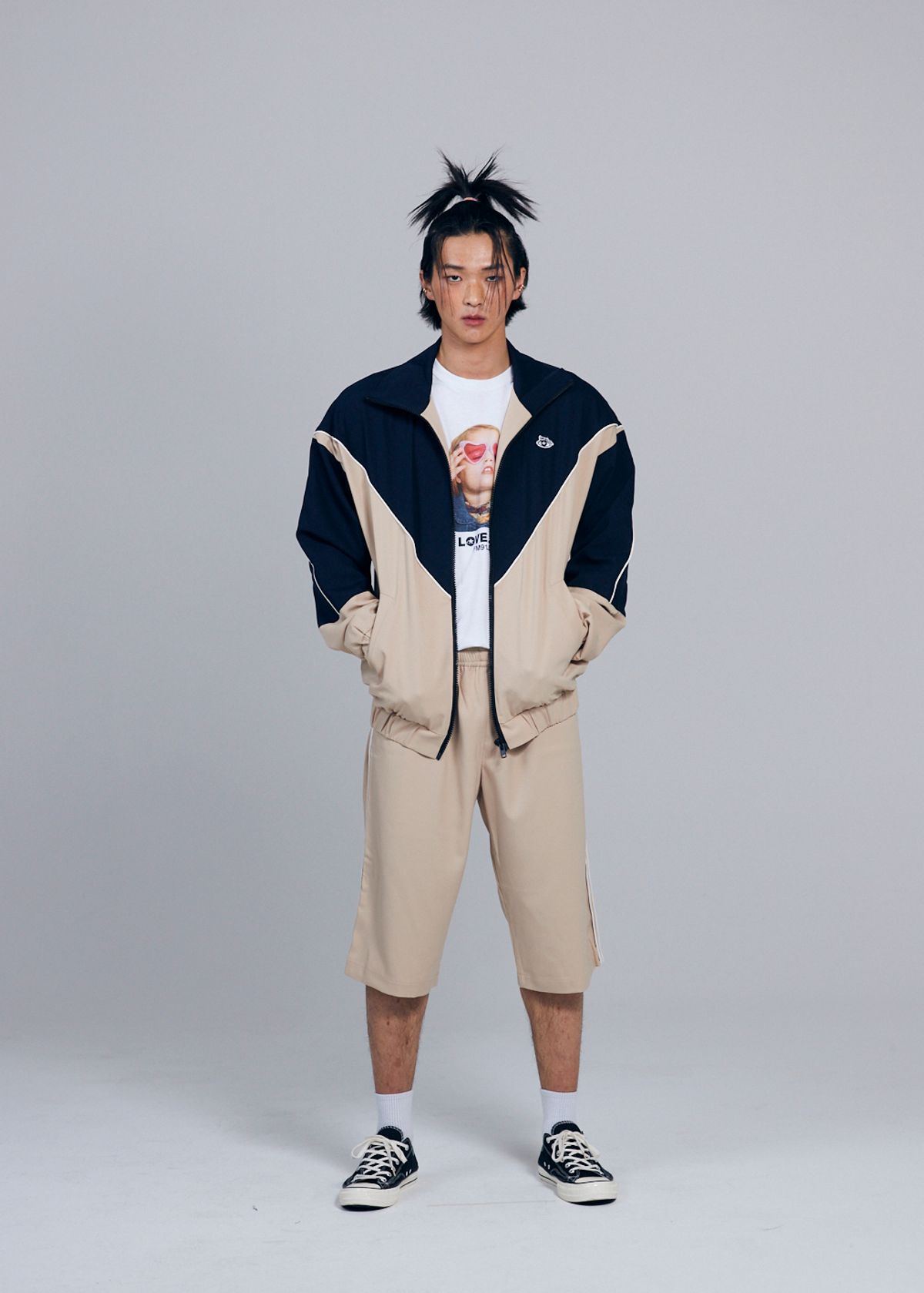 에프엠9102(FM91.02) N.6 SHORTS Beige