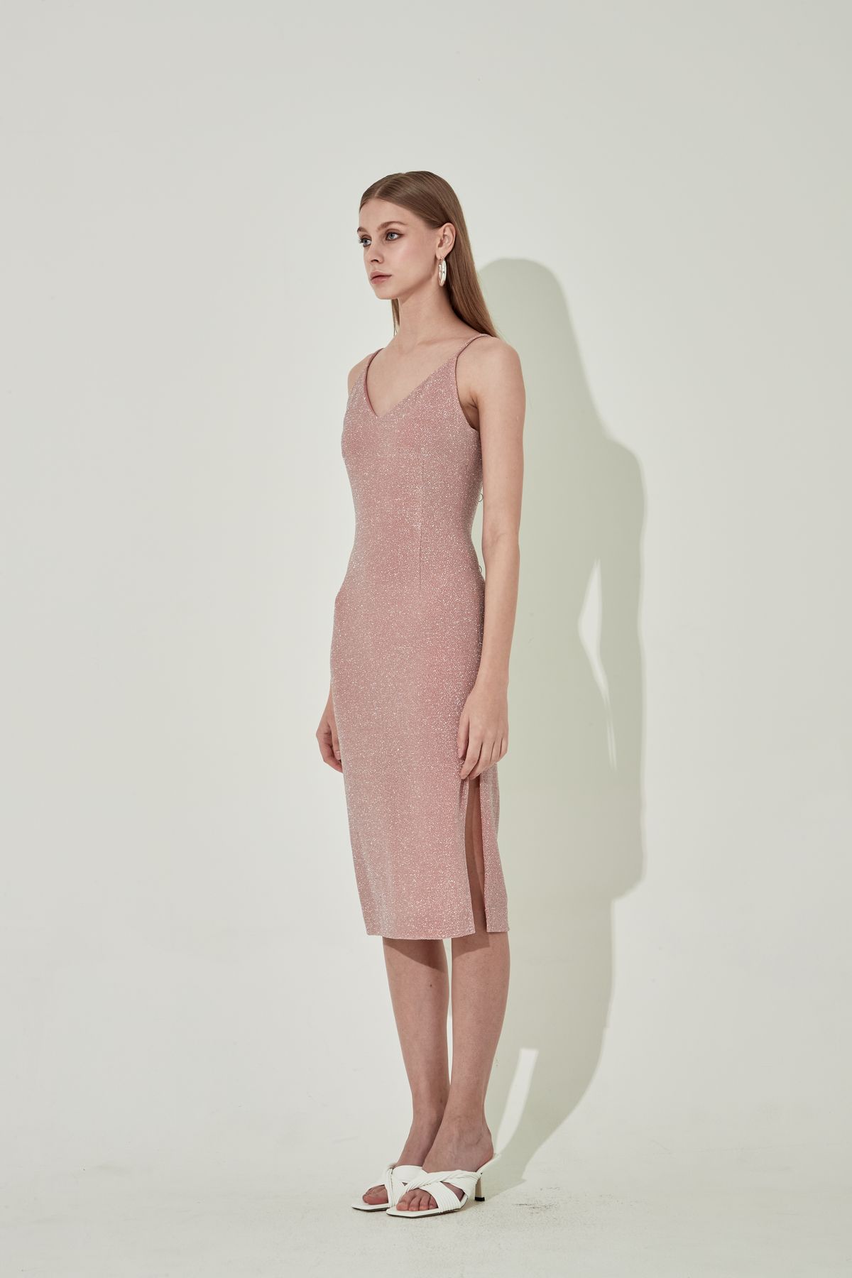 채뉴욕(CHAENEWYORK) Effortless cami dress [Pink]