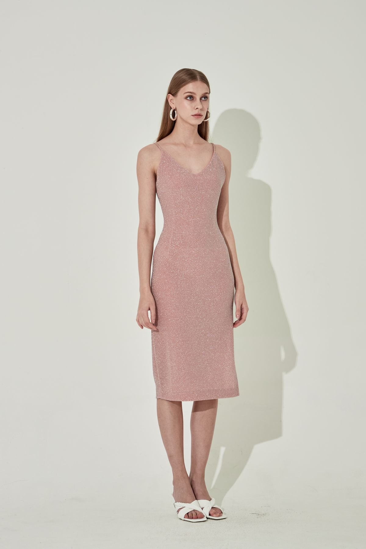 채뉴욕(CHAENEWYORK) Effortless cami dress [Pink]