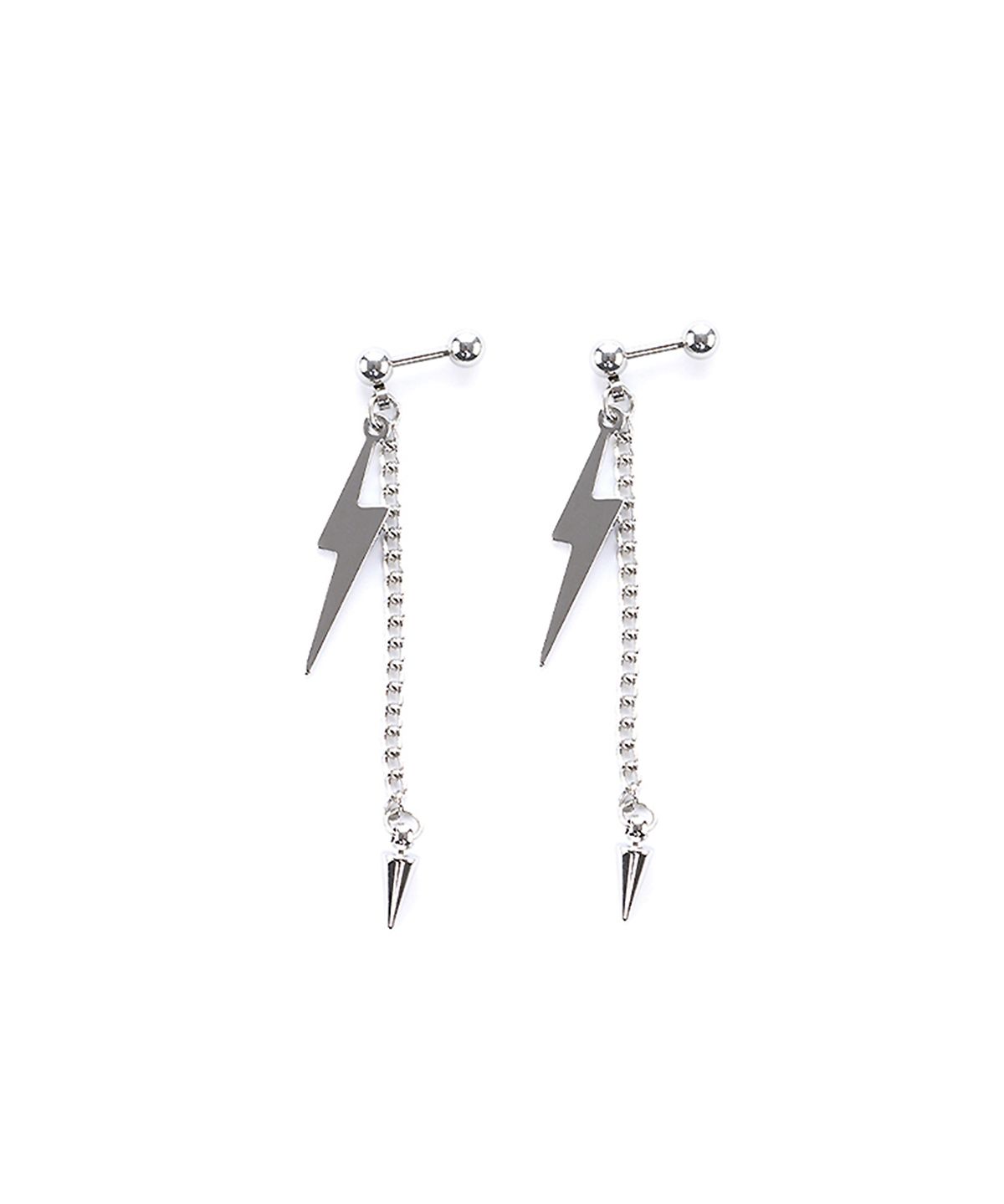 하와(HAWHA) THUNDER CHAIN EARRING (이어링타입 변경 가능)