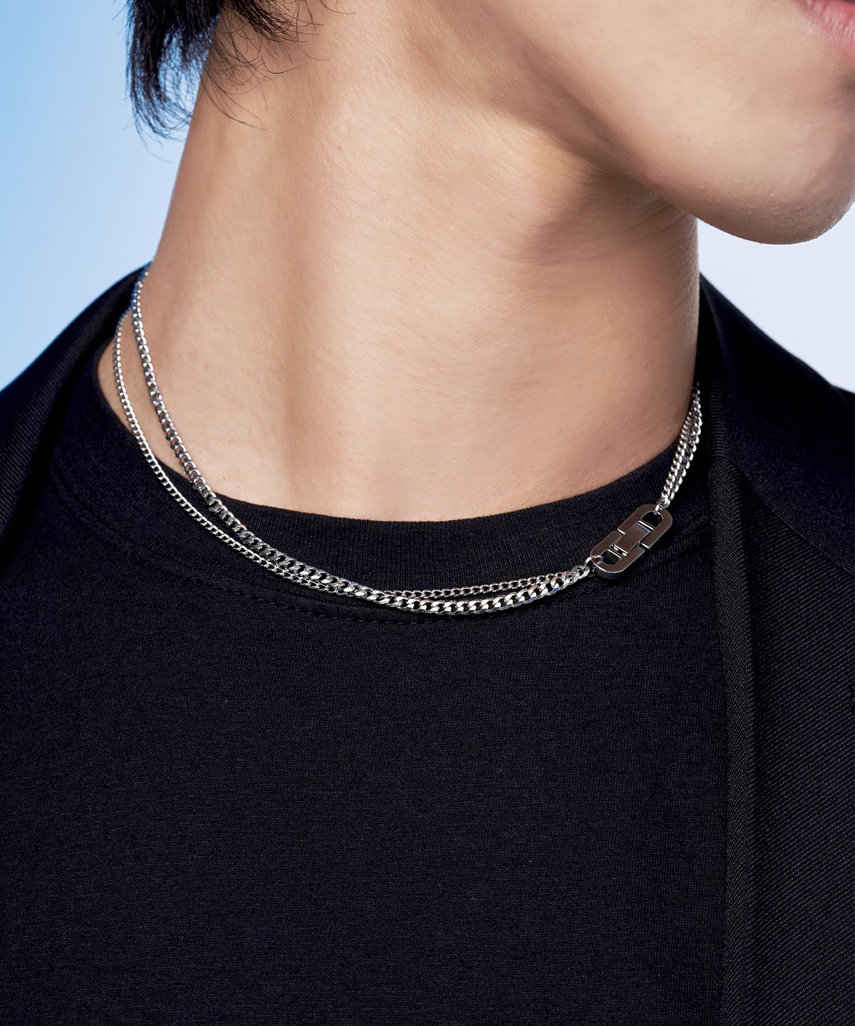 하와(HAWHA) EDGE SLIM NECKLACE