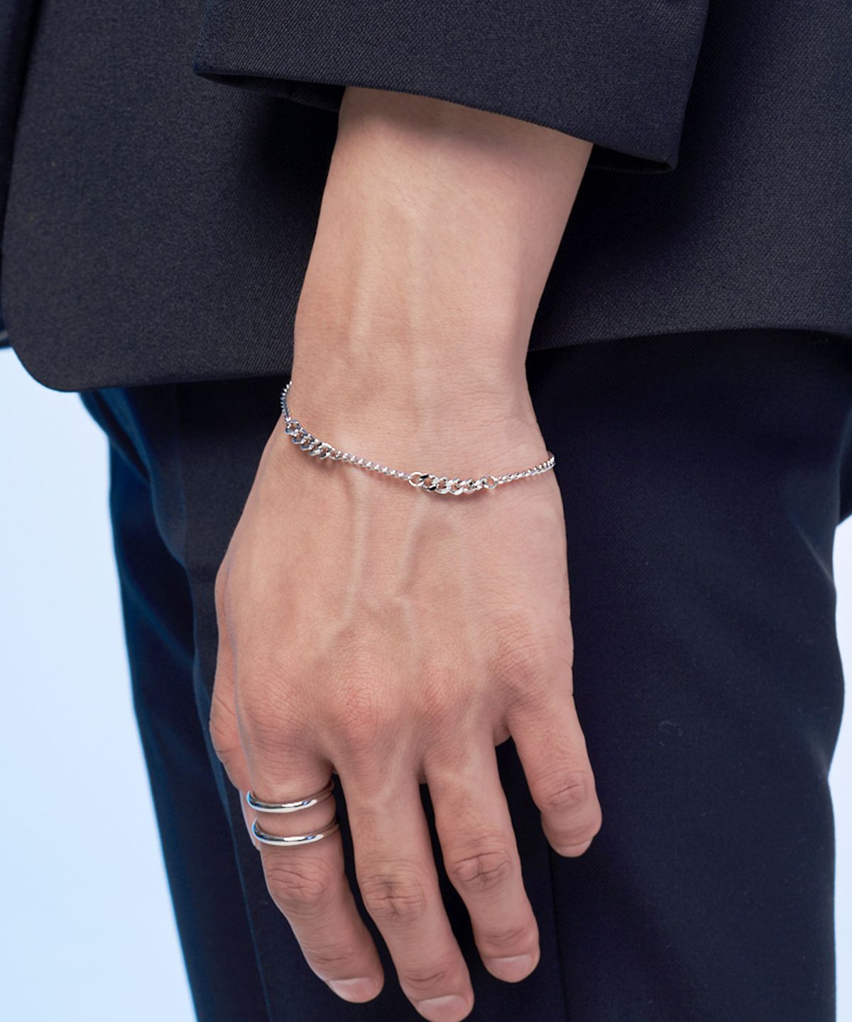 하와(HAWHA) MIX CHAIN BRACELET